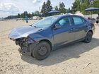 2017 Toyota Corolla Le Gray vin: 2T1BURHE6HC904924