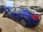 2017 Toyota Corolla Se Blue vin: 2T1BURHE6HC908228