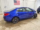 2017 Toyota Corolla Se Blue vin: 2T1BURHE6HC908228