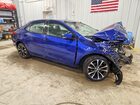 2017 Toyota Corolla Se Blue vin: 2T1BURHE6HC908228