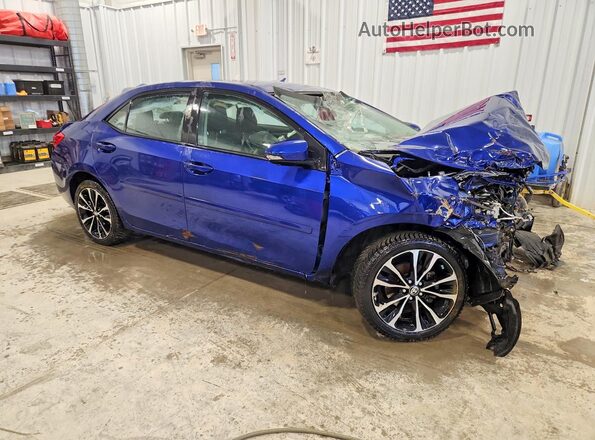 2T1BURHE6HC908228 2017 TOYOTA COROLLA Blue წინა მარჯვენა