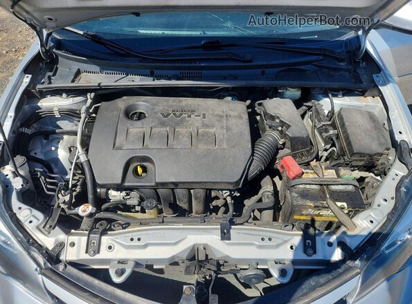 2T1BURHE6JC026353 2018 TOYOTA COROLLA Серый Вид задней части салона