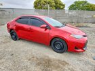 2018 Toyota Corolla Le Красный vin: 2T1BURHE6JC068375