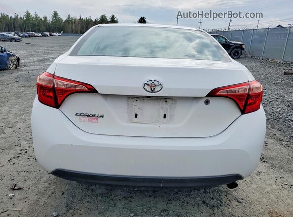 2T1BURHE6JC087332 2018 TOYOTA COROLLA White Vista trasera
