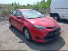 2019 Toyota Corolla Le Красный vin: 2T1BURHE6KC132075