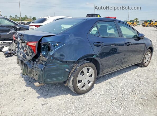2T1BURHE6KC134408 2019 TOYOTA COROLLA Синий Задняя правая четверть