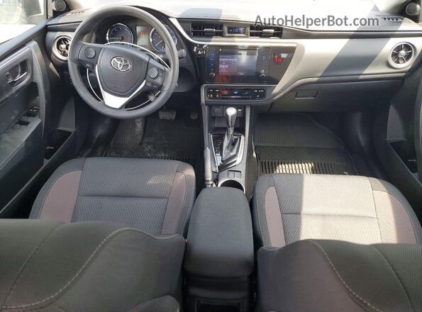 2T1BURHE6KC134408 2019 TOYOTA COROLLA Синий Вид панели приборов