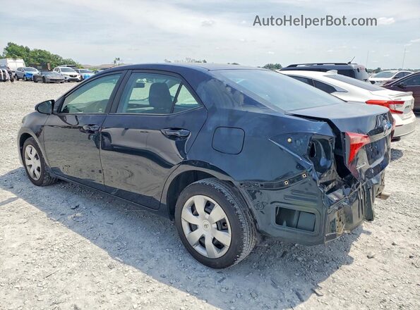 2T1BURHE6KC134408 2019 TOYOTA COROLLA Синий Задняя левая четверть