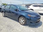 2019 Toyota Corolla Le Синий vin: 2T1BURHE6KC134408