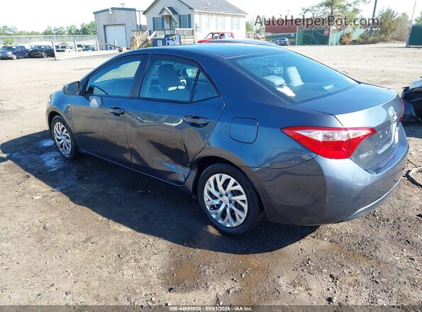 2T1BURHE6KC193183 2019 TOYOTA LL Серый Задняя левая четверть