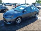2019 Toyota Corolla Le Серый vin: 2T1BURHE6KC193183