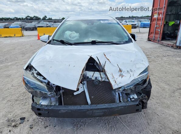 2T1BURHE6KC229342 2019 TOYOTA COROLLA Белый Вид спереди