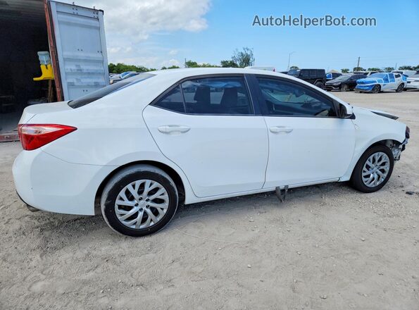 2T1BURHE6KC229342 2019 TOYOTA COROLLA Белый Задняя правая четверть