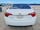 2019 Toyota Corolla Le Белый vin: 2T1BURHE6KC229342