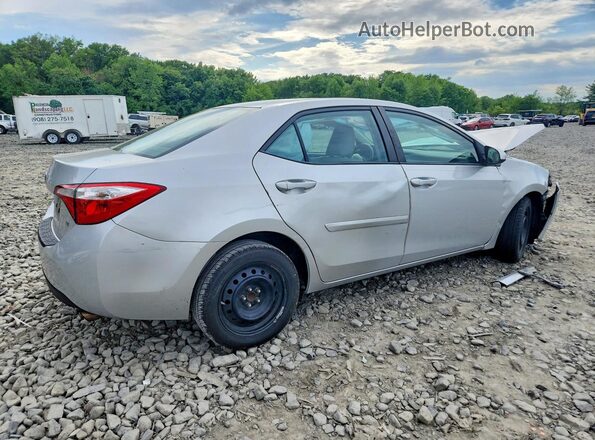 2T1BURHE7GC536106 2016 TOYOTA COROLLA Silver Tył prawy
