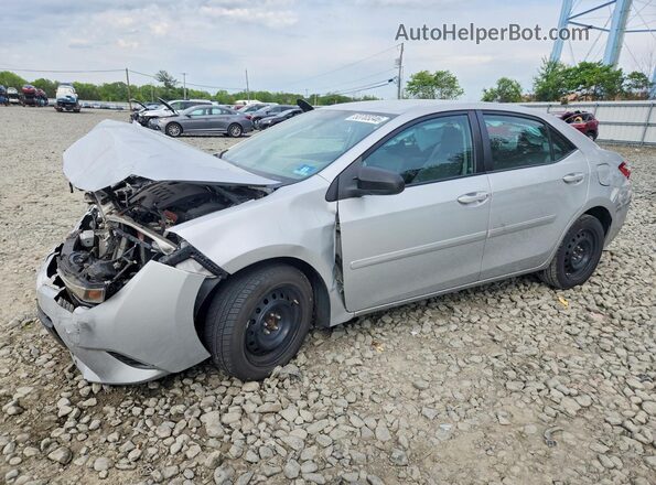 2T1BURHE7GC536106 2016 TOYOTA COROLLA Silver Przód lewy