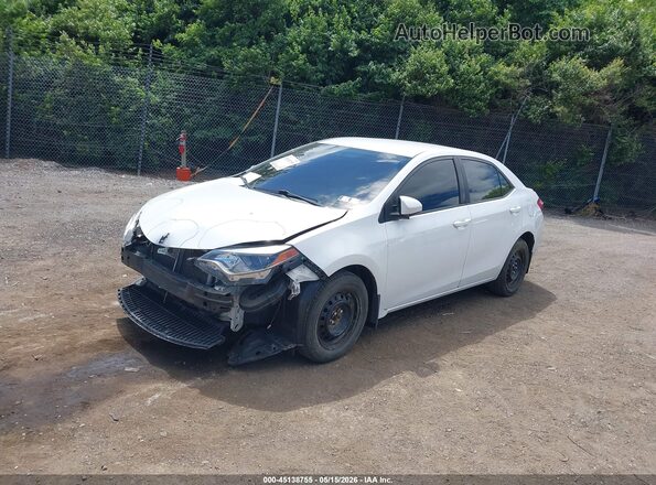 2T1BURHE7GC559546 2016 TOYOTA COROLLA White Przód lewy
