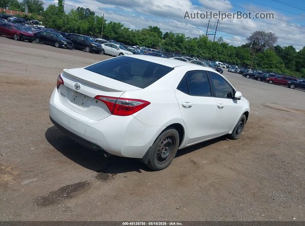 2T1BURHE7GC559546 2016 TOYOTA COROLLA White Tył prawy