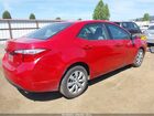2016 Toyota Corolla Le Red vin: 2T1BURHE7GC642345