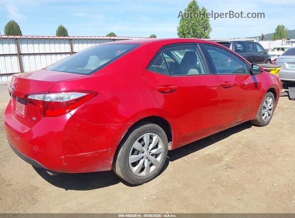 2T1BURHE7GC642345 2016 TOYOTA LL Red Tył prawy