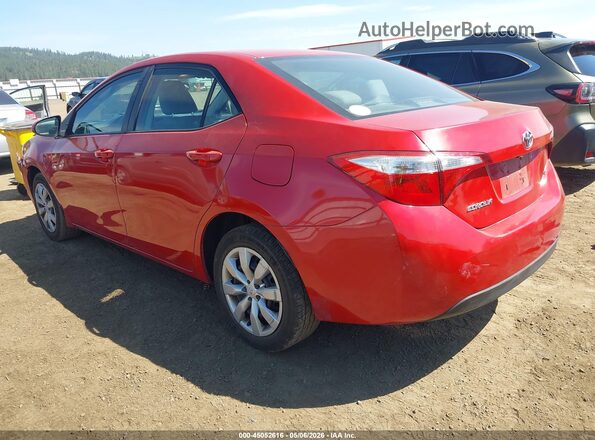 2T1BURHE7GC642345 2016 TOYOTA LL Red Tył lewy