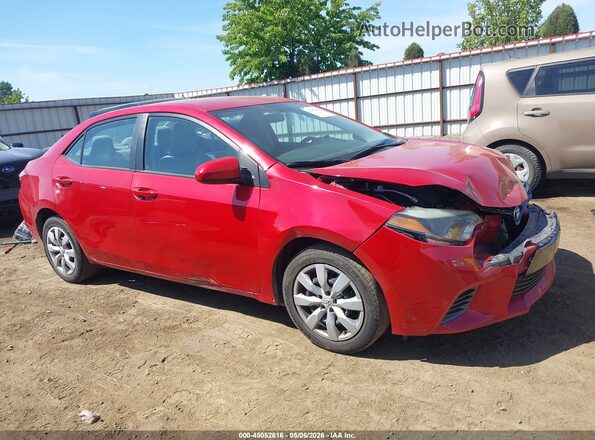 2T1BURHE7GC642345 2016 TOYOTA LL Red Widok wnętrza z tyłu