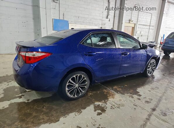 2T1BURHE7GC731865 2016 TOYOTA COROLLA Синий Задняя правая четверть