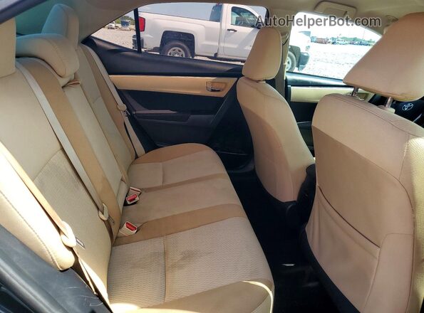 2T1BURHE7HC759439 2017 TOYOTA COROLLA Black უკანა სავარძლების ხედი