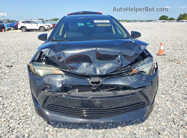 2T1BURHE7HC759439 2017 TOYOTA COROLLA Black წინა ხედი