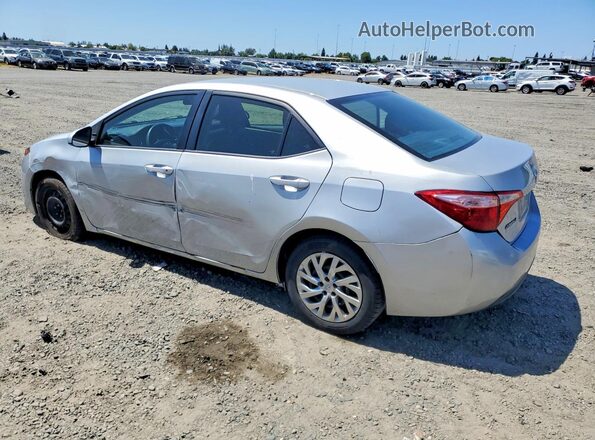 2T1BURHE7HC763281 2017 TOYOTA COROLLA Silver Tył lewy
