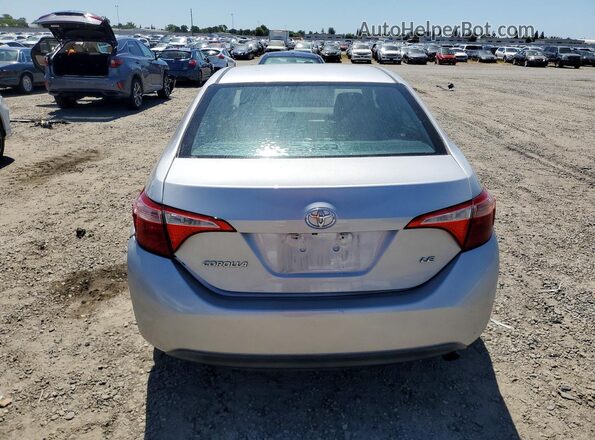 2T1BURHE7HC763281 2017 TOYOTA COROLLA Silver Widok z tyłu