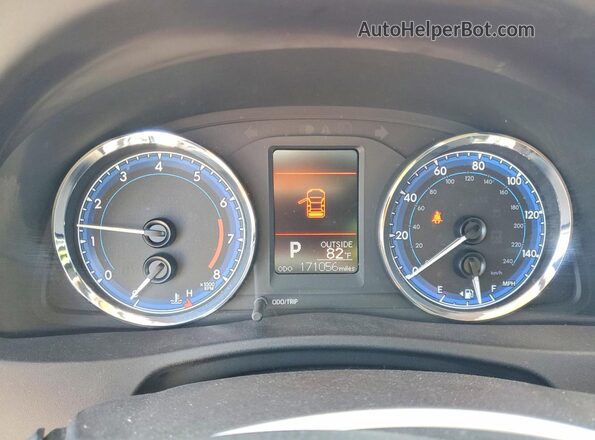 2T1BURHE7HC763281 2017 TOYOTA COROLLA Silver Widok zestawu wskaźników