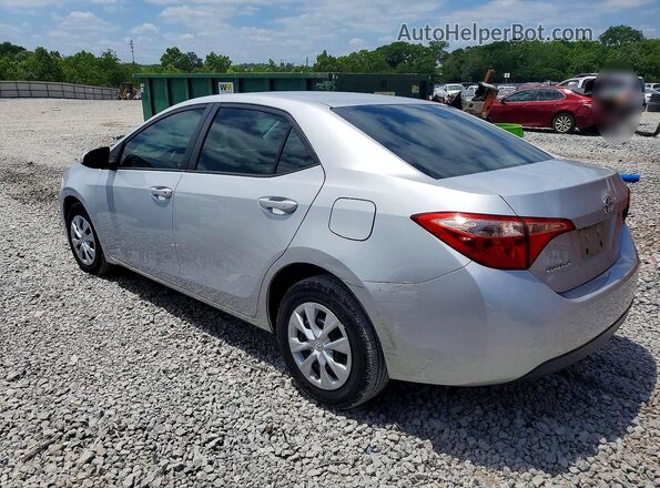 2T1BURHE7HC780212 2017 TOYOTA COROLLA Серебряный Задняя левая четверть