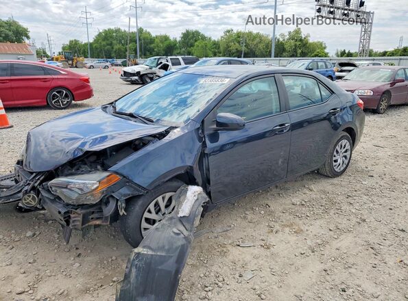 2T1BURHE7HC797527 2017 TOYOTA COROLLA Blue Vista tres cuartos delantera izquierda