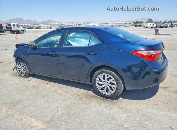 2T1BURHE7HC798533 2017 TOYOTA COROLLA Синий Задняя левая четверть