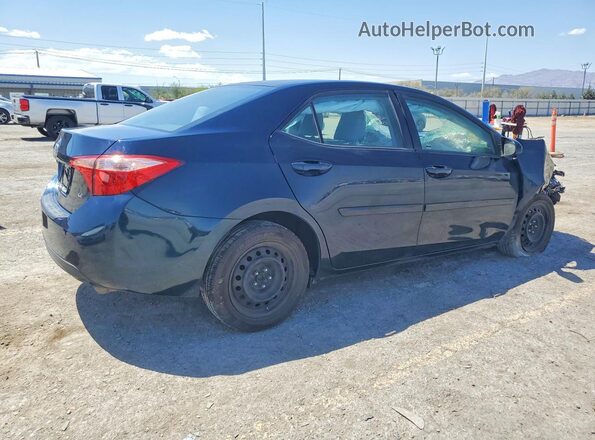 2T1BURHE7HC798533 2017 TOYOTA COROLLA Синий Задняя правая четверть
