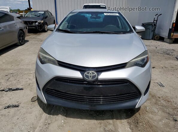 2T1BURHE7HC807943 2017 TOYOTA COROLLA Silver წინა ხედი