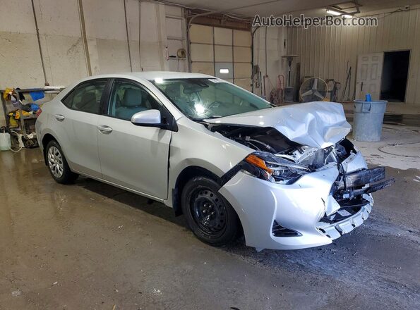 2T1BURHE7HC815119 2017 TOYOTA COROLLA Silver წინა მარჯვენა
