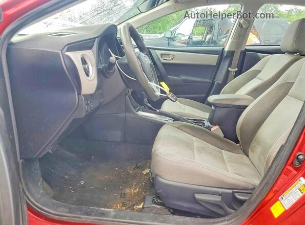2T1BURHE7HC830185 2017 TOYOTA COROLLA Orange Widok wnętrza z przodu
