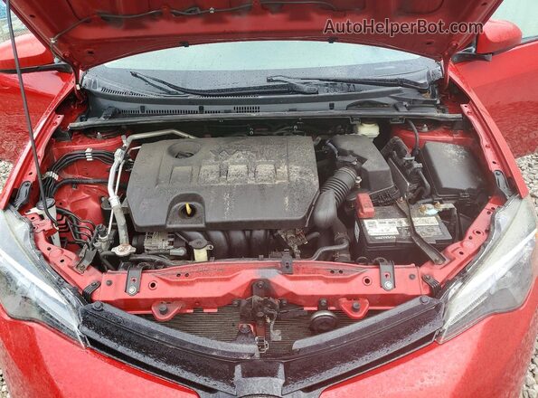 2T1BURHE7HC830185 2017 TOYOTA COROLLA Orange Widok wnętrza z tyłu