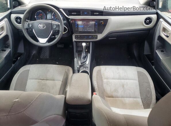 2T1BURHE7HC830185 2017 TOYOTA COROLLA Orange Widok deski rozdzielczej