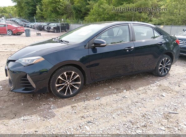 2T1BURHE7HC836617 2017 TOYOTA COROLLA Green Vista tres cuartos delantera izquierda