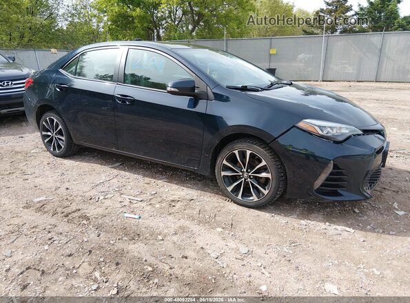 2T1BURHE7HC836617 2017 TOYOTA COROLLA Green Delantero derecho