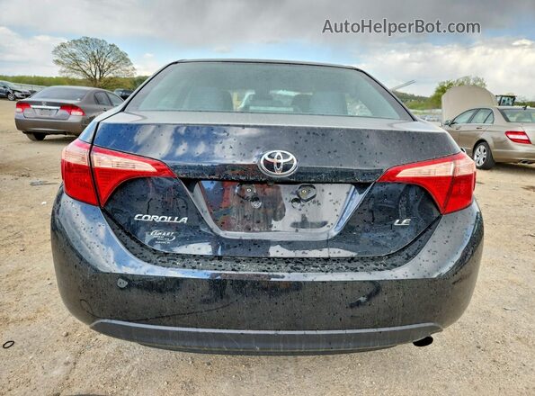 2T1BURHE7HC962606 2017 TOYOTA COROLLA Черный Вид сзади
