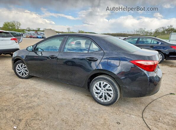 2T1BURHE7HC962606 2017 TOYOTA COROLLA Черный Задняя левая четверть