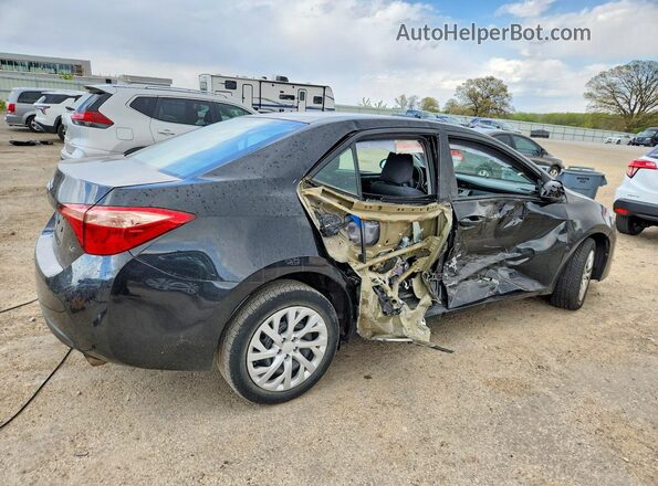 2T1BURHE7HC962606 2017 TOYOTA COROLLA Черный Задняя правая четверть