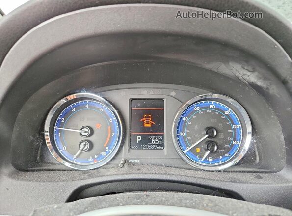 2T1BURHE7HC962606 2017 TOYOTA COROLLA Черный Вид щитка приборов