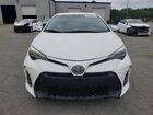 2018 Toyota Corolla Se White vin: 2T1BURHE7JC019900
