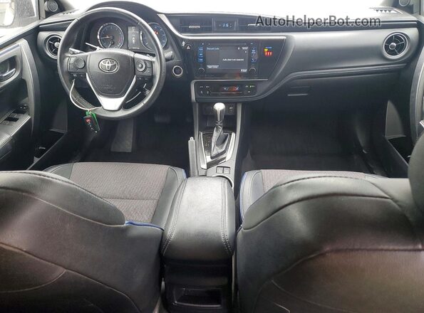2T1BURHE7JC019900 2018 TOYOTA COROLLA White Առջևի վահանակի տեսք