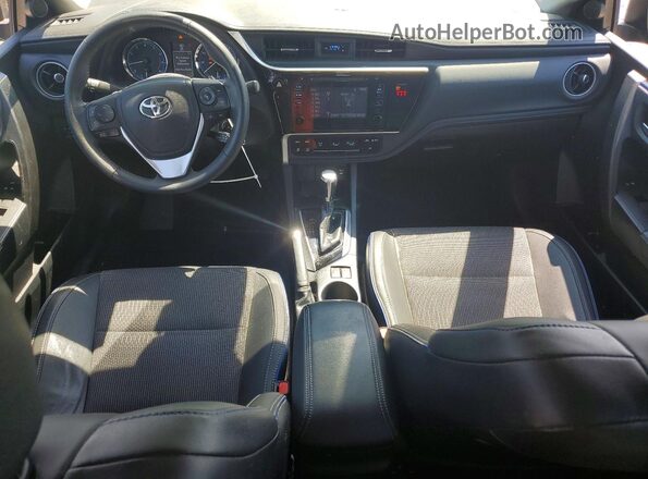 2T1BURHE7JC042030 2018 TOYOTA COROLLA Blue წინა პანელის ხედი